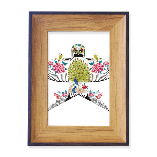 Kite Chinese Culture Traditional Pattern Photo Frame Exhibition Display Art Desktop Painting