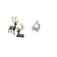 thumbnail image 5 of Estatua De Resina De Reno Y Alce Y Figura De Pensador Abstracto Para Mesa, Sala De Estar, Oficina, Estantería, Armario, Decoración De Boda, Inauguración De La Casa., 5 of 8