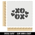 thumbnail image 2 of XOXO with Hearts and Love DIY Cookie Wall Craft Stencil - 9.0 Inch, 2 of 5