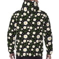 thumbnail image 7 of Lsque Daisy Pattern Casual Men's Hoodie,Hooded Sweatshirt with Kangaroo Pocket,Pullover Hoodie-X-Large, 7 of 7