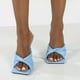thumbnail image 3 of Sandalias novedad de verano de piel sintética para mujer, zapatos de tacón alto con punta abierta, de alta calidad, antiarrugas, 3 of 5