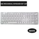 thumbnail image 1 of Reemplazo de teclas para juegos con retroiluminación colorida de 104 teclas Teclado mecánico, 1 of 2