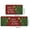 B, variant on 2 Pcs Winter Kitchen Mats Set,Christmas Indoor Decorations Snowflakes Reindeer Floor Decor for Home Mat