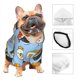 thumbnail image 3 of Fotbe Kawaii Sushi Sudadera con Estampado para Perros Pequeños – Suéter con Capucha para Mascotas, Tela Suave de Forro Polar con Bolsillo-Medium, 3 of 7
