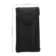thumbnail image 2 of WEUVEB 2Ud Bolsa De Nylon Para Cutter Bolso De Cintura Con Compacto Y Resistente Color Negro, 2 of 6