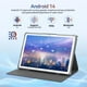 thumbnail image 5 of Android 14 Tablet 2024 Newest Tablets, 10 inch Tablet (4+4)GB RAM 64GB ROM 1TB Expand, 2 in 1 Tablet with Keyboard, Case, Stylus, Octa-Core Tablet PC, WiFi 6, Bluetooth,13MP+5MP Dual Camera (Silver), 5 of 5