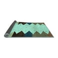 thumbnail image 2 of Ahgly Company Indoor Rectangle Abstract Light Blue Contemporary Area Rugs, 4' x 6', 2 of 4