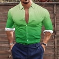 thumbnail image 4 of LIaqionyy Mens Shirts Button down Long Sleeve Fashion Casual Collared Business Wedding Party Shirt Clothes, 4 of 5