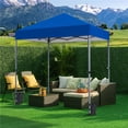 thumbnail image 3 of Renwick 6.6x6.6 Ft Instant Pop Up Canopy with One Push To Lock Setup Mechanism, Blue, 3 of 12