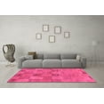 thumbnail image 3 of Ahgly Company Indoor Rectangle Oriental Pink Modern Area Rugs, 2' x 3', 3 of 4
