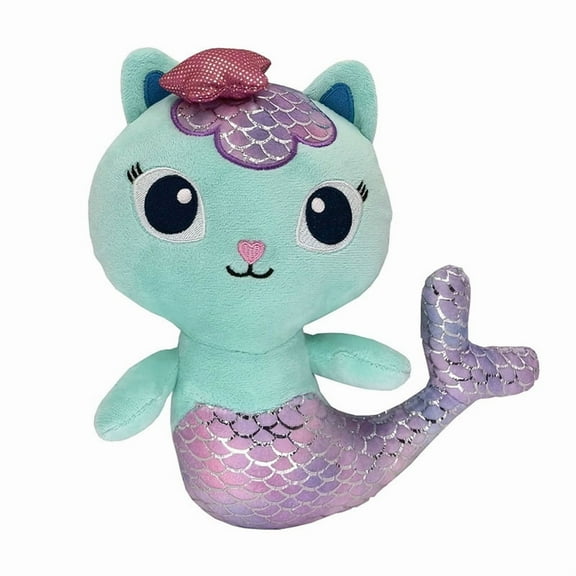 Gabby’s Dollhouse Celebrations, Sprinkle Party Mermaid Cat Plush
