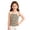 Beige#1, variant on Girls Printed Cami Tank Top Square Neck Thin Breathable Casual Summer Sleeveless Kids Tops for 0-12T