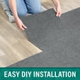 thumbnail image 4 of Asheville Rib Gray Residential 18 in. x 18 in. Peel and Stick Carpet Tile Square 27 sq. ft. 12 Tiles Per Box, 4 of 12
