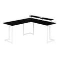 thumbnail image 2 of Techni Sport Warrior - Table - en Forme de L - Noir - base Blanche, 2 of 10