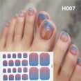 thumbnail image 1 of PVCS Foot Stickers Foot Nail Stickers Waterproof For Female DIY Nail Decoration Art, 1 of 2