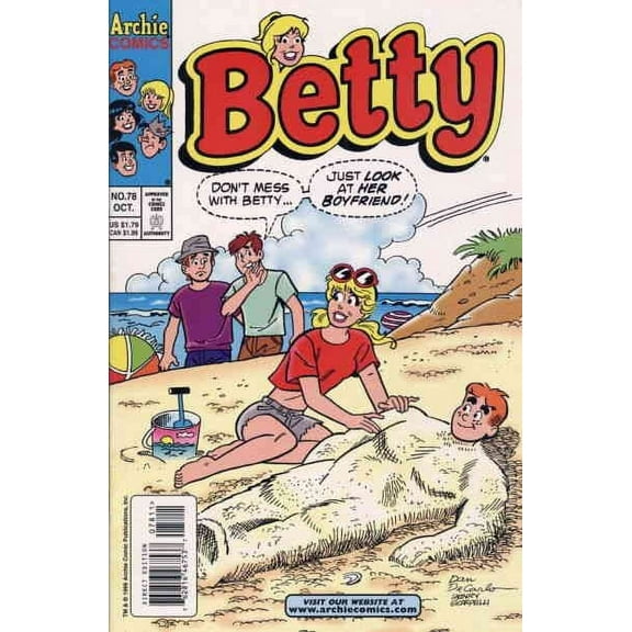Betty #78 VF ; Archie Comic Book