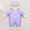 Purple, variant on Baby Thick Winter Snowsuit with Cute Cartoon Print Hooded Waterproof Snow Wear Gray 9-12 Months