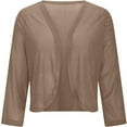 thumbnail image 2 of WOYY Girls Shiny Formal Party Blazer Glitter Dressy Cardigan Suit Jacket, Sizes 4-14, 2 of 6