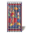 thumbnail image 1 of Cortina de Baño ABPHQTO Patrón Azteca Étnico Colorido 90x180 cm, 1 of 3