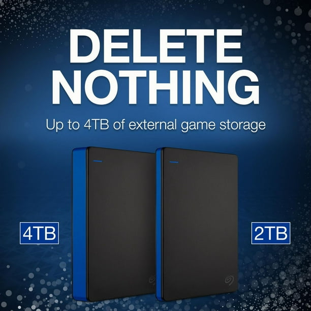 Game Drive for PlayStation 4TB External Hard Drive Portable HDD