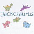 thumbnail image 2 of CafePress - Jackosaurus Body Suit - Long Sleeve Cotton Baby Bodysuit, 2 of 4