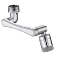 thumbnail image 1 of 1440° Swivel Faucet Aerator,Rotatable Faucet Aerator Attachment with 2 Spray Functions,Multifunctional Rotating Faucet for Kitchen Suitable for Thread, 1 of 5