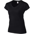 thumbnail image 5 of Gildan Ladies Soft Style Short Sleeve V-Neck T-Shirt, 5 of 5