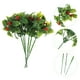 thumbnail image 3 of 12 piezas de flores artificiales, plantas falsas, decoración de mesa, ramo de bayas navideñas simuladas para el hogar, 3 of 7