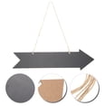 thumbnail image 2 of 6pcs Chalkboard Arrow Sign Double Side Arrow Signs Blank Arrow Sign Direction Signs, 2 of 2