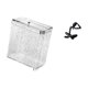 thumbnail image 5 of Papelera de cocina con tapa, escultura abstracta moderna, figura decorativa, cubo de basura portátil para baño, estante o escritorio., 5 of 8
