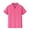 Hot Pink#2, variant on HAJWOH Boys Girls Polo Uniform Shirts Short Sleeve Uniforms Casual Button Tshirts 2026 Spring New Collared Polo Shirts Lightweight Clothing Yellow