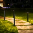 thumbnail image 4 of 4-pack 4.5W Low Voltage Black Aluminum LED Outdoor Landscape Path Lights, 4 of 8