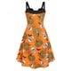 thumbnail image 2 of Vestido de halloween de impresión de calabaza Rosegal Vestidos Estampados Tallas Grandes, 2 of 5