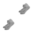 thumbnail image 4 of Calcetines de Yoga Qarigey 2Conjunto Tubo Corto Gris Algodón, 4 of 6