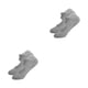 thumbnail image 2 of Calcetines de Yoga Qarigey 1 par de calcetines antideslizantes para hacer ejercicio Fitness algodón verano Tubo Corto Gris 2Conjunto, 2 of 6