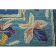 thumbnail image 2 of Maklaine Transitional Wool Area Rug Azure Finish 7'6" X 9'6", 2 of 5