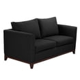 thumbnail image 2 of Love Seat Oslo 2 Plazas Negro, 2 of 8