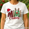 thumbnail image 2 of Mimi Claus Retro Christmas T-Shirt, Matching Family Holiday Tee, 2 of 6