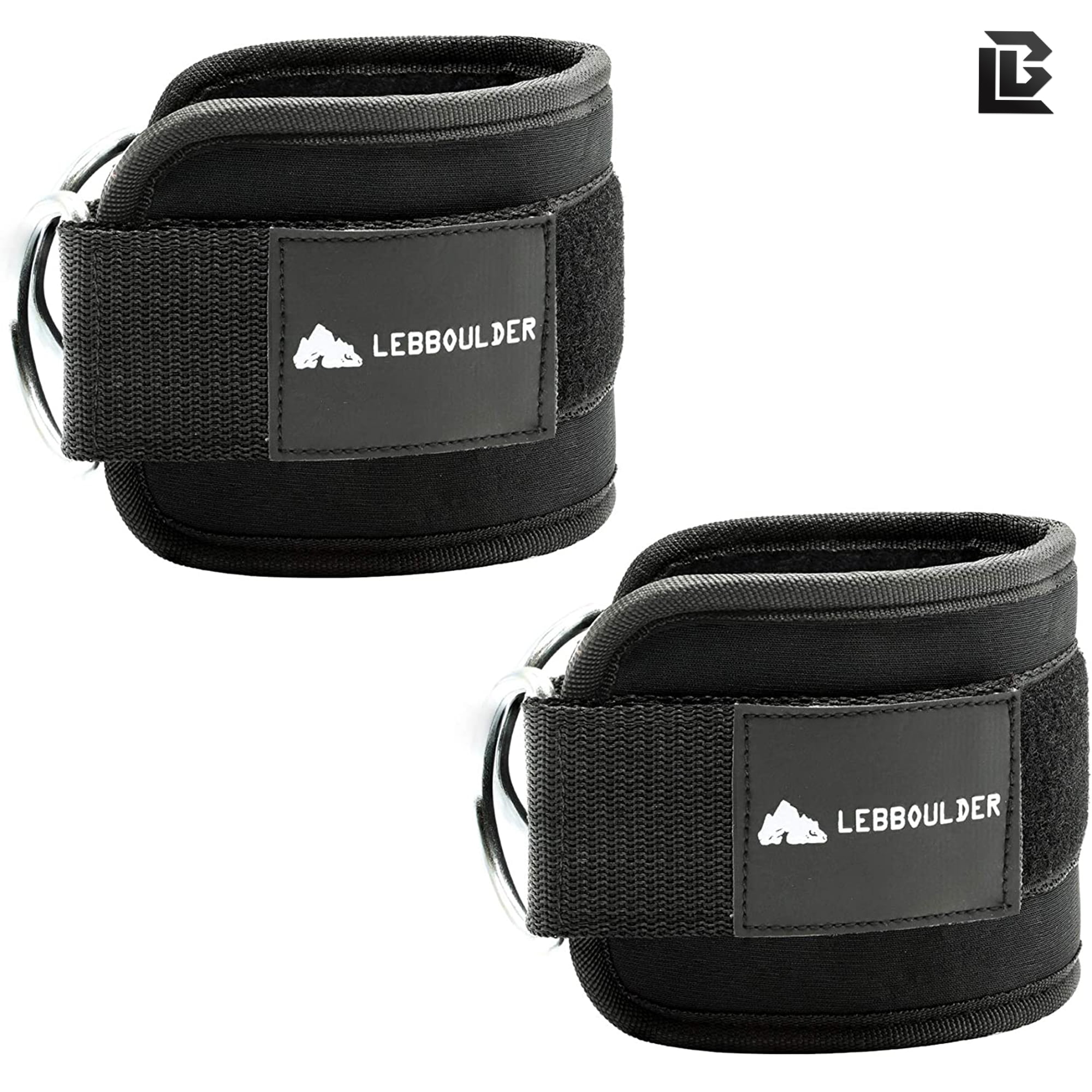 Lebboulder Ankle Straps Pair For Cable Machines Ankle Strap For Workout