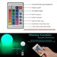 thumbnail image 4 of Luz de la Bola del LED, Fiestas de Bday de la l¨¢mpara del Control Remoto Impermeable Recargable del LED, Dormitorio casero del d¨ªa de Fiesta Decorativo, 4 of 9