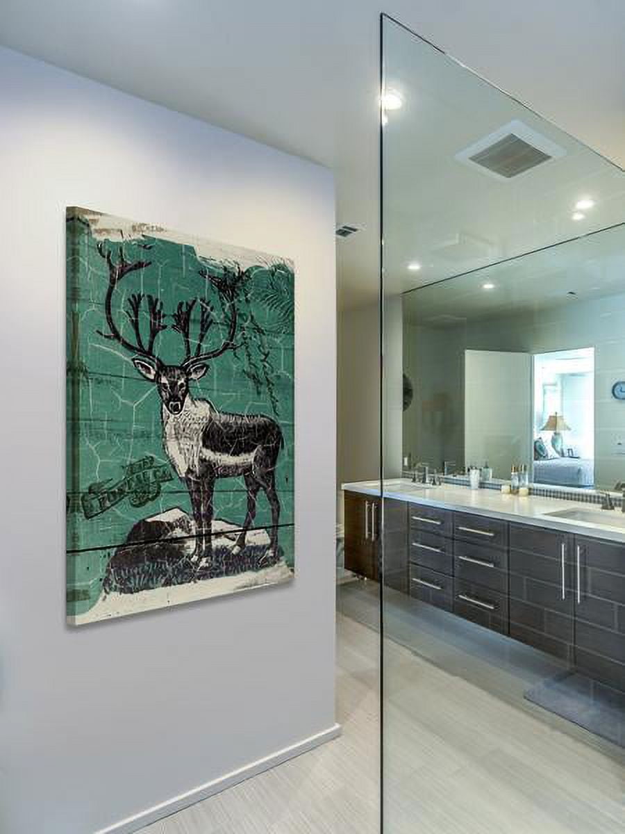"Woodland" Painting Print on Wrapped Canvas
