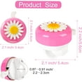 thumbnail image 5 of Kids Bike Bell with Streamers Set, Cute Flower Bicycle Bell for Girls, Handlebar Tassels Ribbon, Loud Ring Horn, Fits 20–25mm Handlebars, 5 of 7