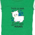 thumbnail image 4 of Inktastic This Llama Loves His Mama with Blue Hearts Boys Baby Bodysuit, 4 of 5
