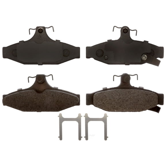 ACDelco Disc Brake Pad Set Fits select: 1984-1987 CHEVROLET CORVETTE