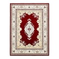 thumbnail image 6 of Unique Loom Narenj Collection Area Rug - Windsor (10' x 13' Rectangle Burgundy/Blue), 6 of 7