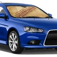 thumbnail image 4 of Daiia Vintage Baseball Windshield Sun Shade for Car SUV Truck (Small ), Car Sun Shade Windshield, Car Shades for Front Windows, Sunshade for Car Windshield, 4 of 7