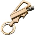 thumbnail image 1 of Allume-Feu Permanent avec Porte-Clés Multitool, Ouvre-Bouteille Réutilisable Étanche Allumage Partout, Allumeur de Feu à Flint pour Survie en Plein Air, Excellent Cadeau, Sans Gaz Butane, 1 of 7