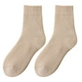 thumbnail image 2 of Steadline Thermal Fleece-Lined Crew Socks with Non-Slip Grips - Extra Thick Winter Socks for Indoor Outdoor Use - Soft Comfortable Footwear for Cold Weather, 2 of 2