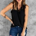 thumbnail image 3 of Sleeveless Tops For Women,Lace Sleeveless Top For Women In Summer, 3 of 7
