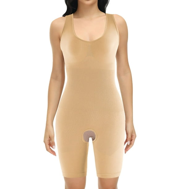 Cathalem Shapewear Tummy Control Under Dress Tummy Control full Body  Shapewear,Clear XL 